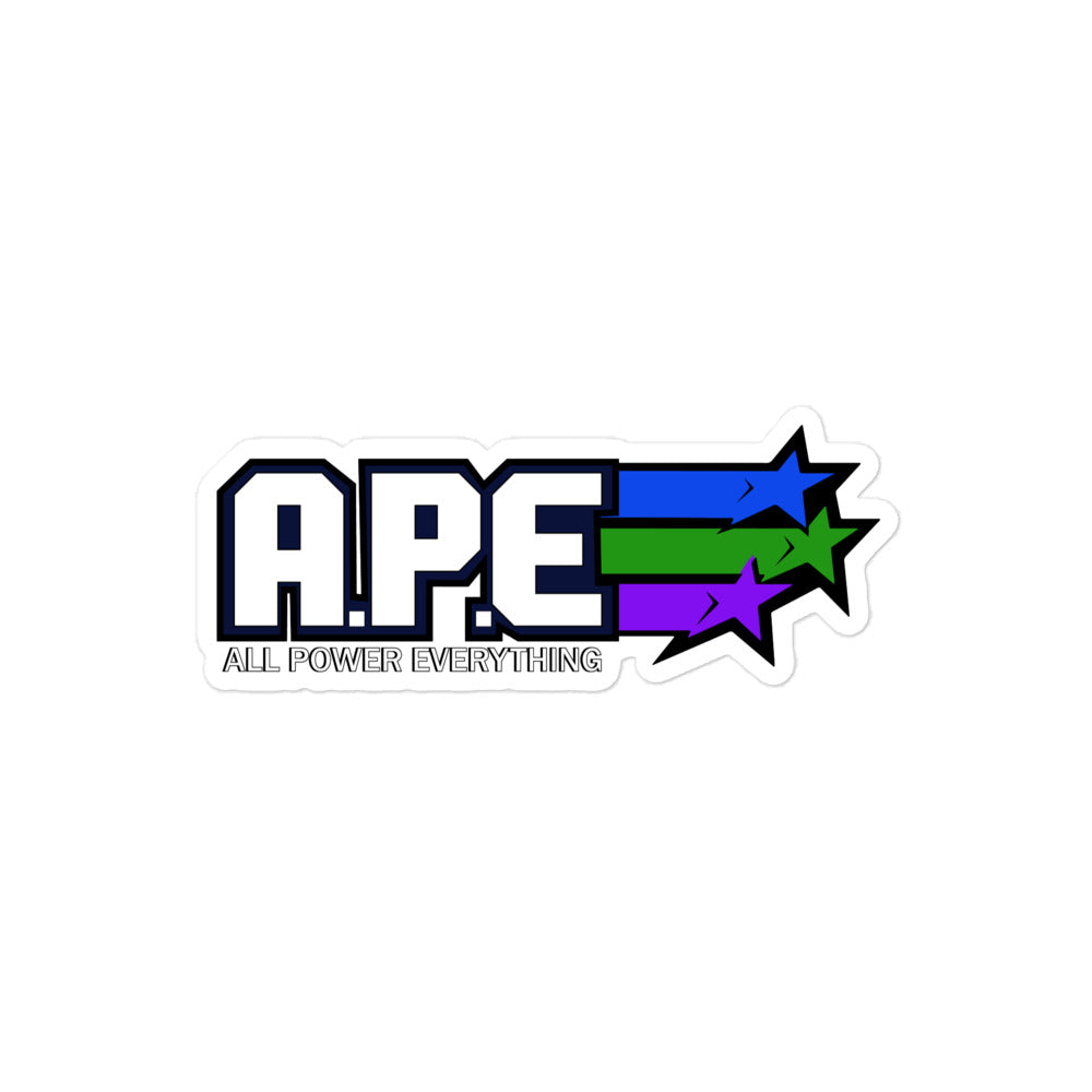 Ape Sticker Purp