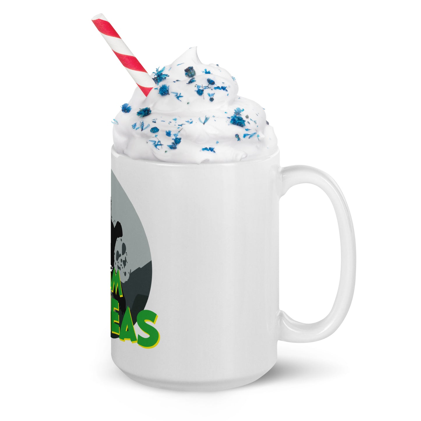 White team finneas mug