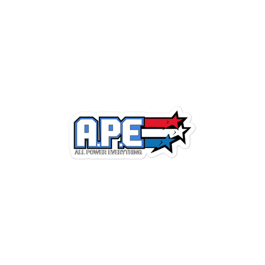 APE Sticker USA