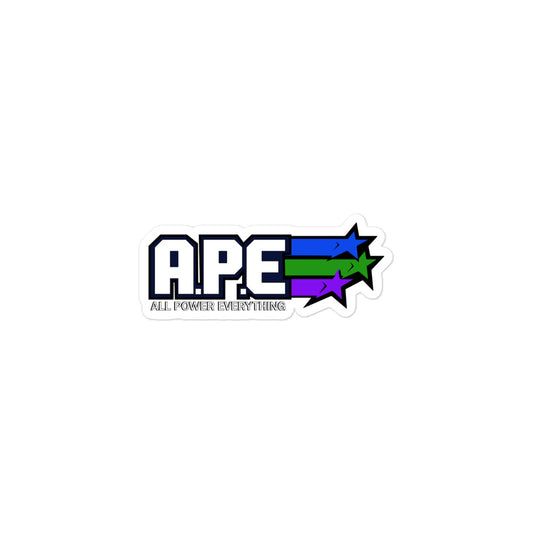 Ape Sticker Purp